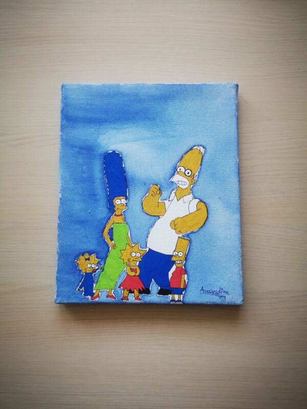 Toile Les Simpson